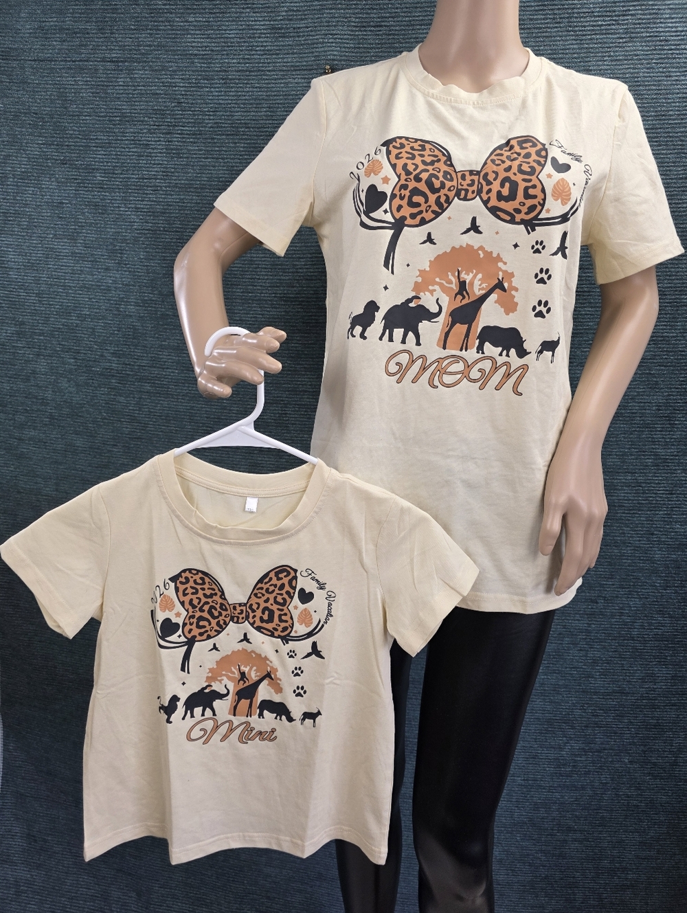 Matching Disney Vacation Tees For Mom And Daughter, 2026